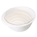Double Wash Drain Bowl