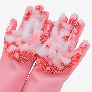 Magic Silicone Dish Washing Gloves