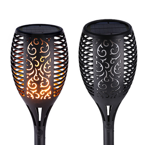 Solar Flame Flickering Lamp Torch