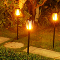 Solar Flame Flickering Lamp Torch