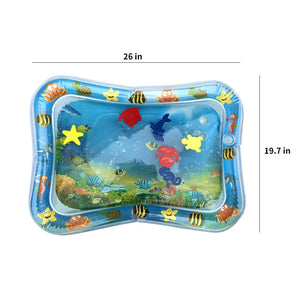 Tummy Time Inflatable Water Mat for Babies